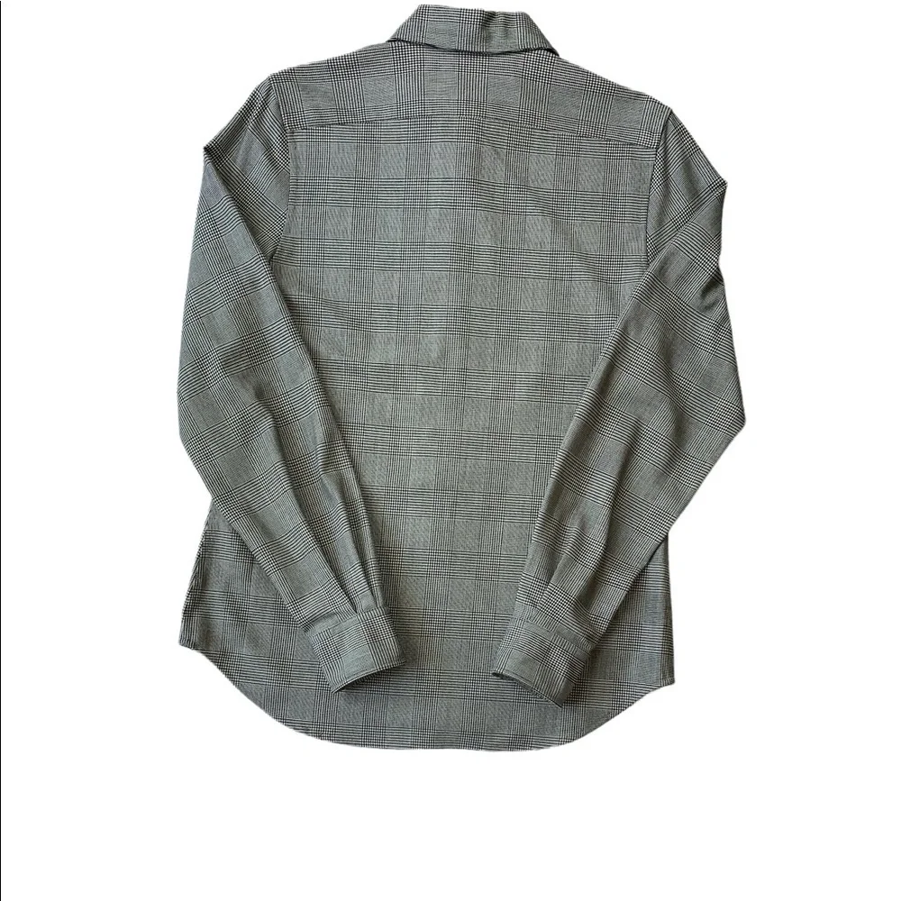 Faconnable Wool‎ Houndstooth Blouse - Picture 2 of 4